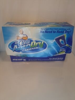 VINTAGE Mr Clean Auto Dry Car Wash System, Device Soap & Starter Kit New